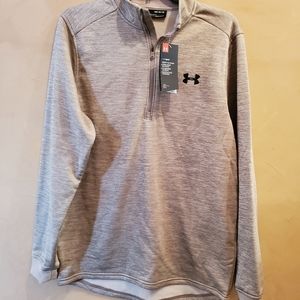 Under Armour 1/4 zip Brown medium